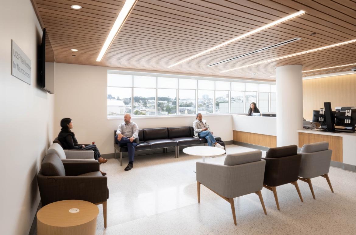 Waiting room interior