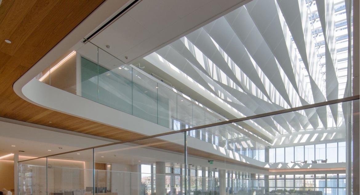 Pritzker Building atrium