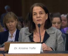 Yaffe testifying to the U.S. Senate
